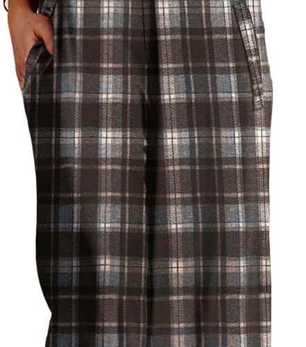 Women's Casual Corduroy Overalls Adjustable Straps Baggy Pants Wide Leg Jumpsuits with Pockets PC2